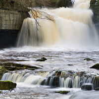 Buy canvas prints of West Burton Waterfall in Wensleydale by Mark Sunderland