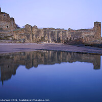 Buy canvas prints of St Andrews Castle before Dawn by Mark Sunderland