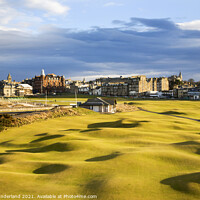 Buy canvas prints of St Andrews at Sunset by Mark Sunderland