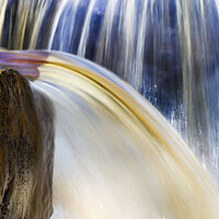 Buy canvas prints of Lower Falls at Wain Wath Force by Mark Sunderland