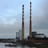 Buy canvas prints of Poolbeg Power Station by Paul McNiffe
