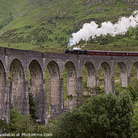 Buy canvas prints of The Jacobite Steam Express by Paul Smith
