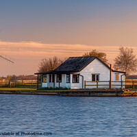 Buy canvas prints of Sunset at Thurne Mill by Paul Smith