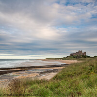 Buy canvas prints of Bamburgh Castle, Northumberland by Paul Smith