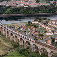 Buy canvas prints of Berwick-Upon-Tweed Railway Bridge by Paul Smith