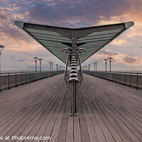 Buy canvas prints of Boscombe Pier Sunrise by Paul Smith