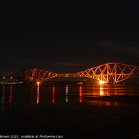 Buy canvas prints of The Forth Rail Bridge by Barclay Brown