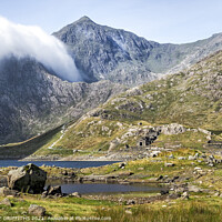 Buy canvas prints of Mount Snowdon by GEOFF GRIFFITHS