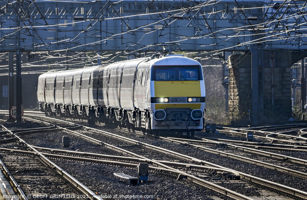 91119 Doncaster Picture Board by GEOFF GRIFFITHS