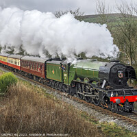 Buy canvas prints of Flying Scotsman 60103 by GEOFF GRIFFITHS