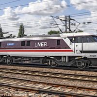 Buy canvas prints of LNER 91127 Doncaster by GEOFF GRIFFITHS