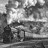 Buy canvas prints of 61264 North Yorkshire Moors railway by GEOFF GRIFFITHS