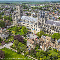 Buy canvas prints of Ely cathedral by GEOFF GRIFFITHS