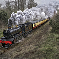 Buy canvas prints of 4953 Pitchford Hall Loughborough Great Central railway by GEOFF GRIFFITHS