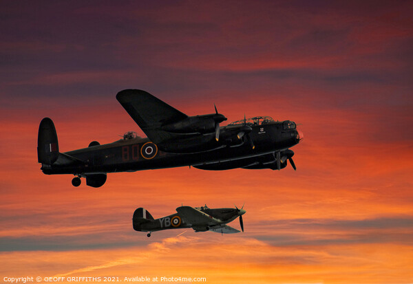 Battle of Britain Picture Board by GEOFF GRIFFITHS