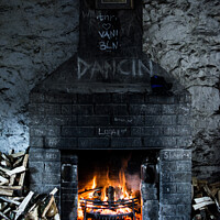 Buy canvas prints of Dancing Fire by Nicholas Brown