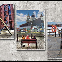Buy canvas prints of Albert Dock Liverpool. by Pat Butler