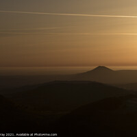 Buy canvas prints of Sunrise over the Wrekin by Verity Gray