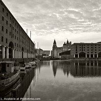 Buy canvas prints of Liverpool Docks by Verity Gray