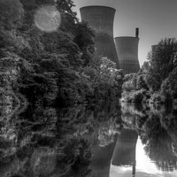 Buy canvas prints of Ironbridge Cooling Towers by Verity Gray