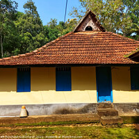 Buy canvas prints of well preserved old house in Kerala India  by Anish Punchayil Sukumaran