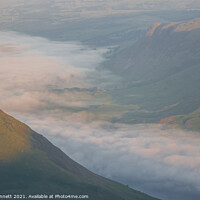 Buy canvas prints of Wastwater inversion by Alan Dunnett