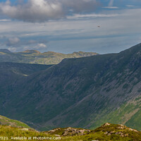Buy canvas prints of Langdale Pikes and beyond by Alan Dunnett
