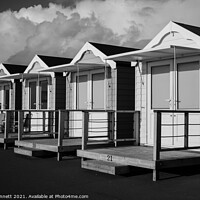 Buy canvas prints of Beach huts by Alan Dunnett