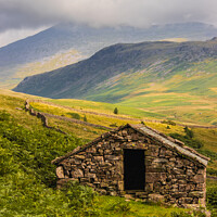 Buy canvas prints of Little House on the Fell by Alan Dunnett