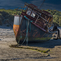 Buy canvas prints of Boat on a beach by Alan Dunnett