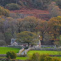 Buy canvas prints of St Catherines Church, Eskdale by Alan Dunnett