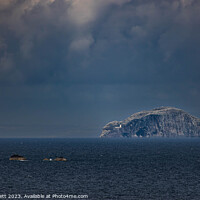Buy canvas prints of Bass Rock and islands by Alan Dunnett