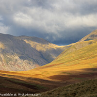 Buy canvas prints of Kirk Fell and Great Gable by Alan Dunnett