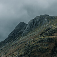 Buy canvas prints of Langdale Pikes in shade by Alan Dunnett