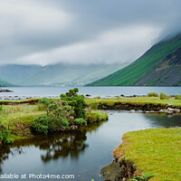 Buy canvas prints of Wastwater from the Countess Beck by Alan Dunnett