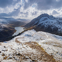 Buy canvas prints of Ogwen and Tryfan by Alan Dunnett