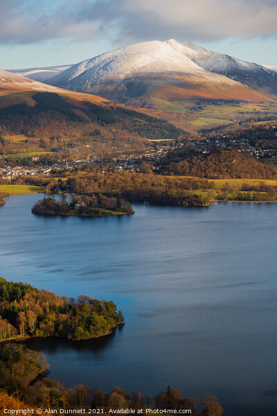 Derwent Water from Skelgill Bank Picture Board by Alan Dunnett