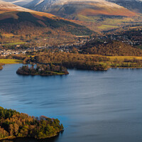 Buy canvas prints of Derwent Water from Skelgill Bank by Alan Dunnett