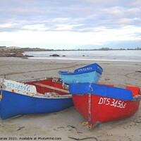 Buy canvas prints of Fisherman boats Paternoster South Africa by Pieter Marais