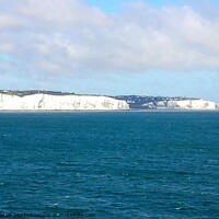 Buy canvas prints of White Cliffs of Dover, UK by Pieter Marais