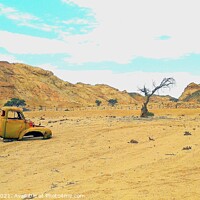Buy canvas prints of Desolation Namibia Desert by Pieter Marais