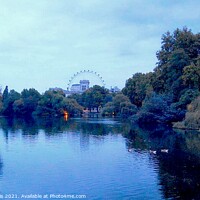 Buy canvas prints of London Eye by Pieter Marais