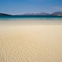 Buy canvas prints of Rippled sand, Luskentyre Beach, Isle of Harris by Photimageon UK