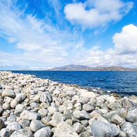 Buy canvas prints of Beach pebbles, Hushinish, Isle of Harris by Photimageon UK