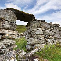 Buy canvas prints of Ruined croft, Boreraig, Isle of Skye, Scotland by Photimageon UK