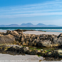 Buy canvas prints of Isle of Jura seen from the Isle of Colonsay, Scotland by Photimageon UK