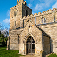 Buy canvas prints of Hambleton Church by Photimageon UK