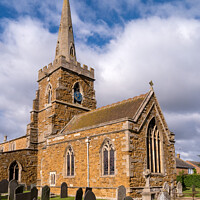 Buy canvas prints of All Saints Church, Somerby, Leicestershire by Photimageon UK