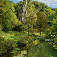Buy canvas prints of Pickering Tor and River Dove, Dovedale by Photimageon UK