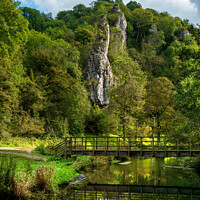 Buy canvas prints of Pickering Tor and River Dove, Dovedale by Photimageon UK
